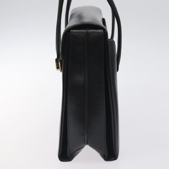 GUCCI Handbag Leather Black Gold - Picture 5 of 13